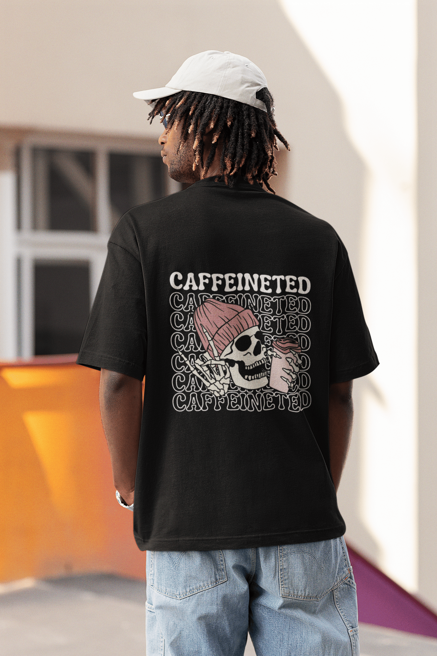 Caffeineted Unisex Oversized T-Shirt