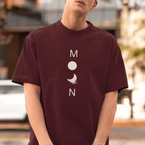 Moon unisex oversized T-Shirt