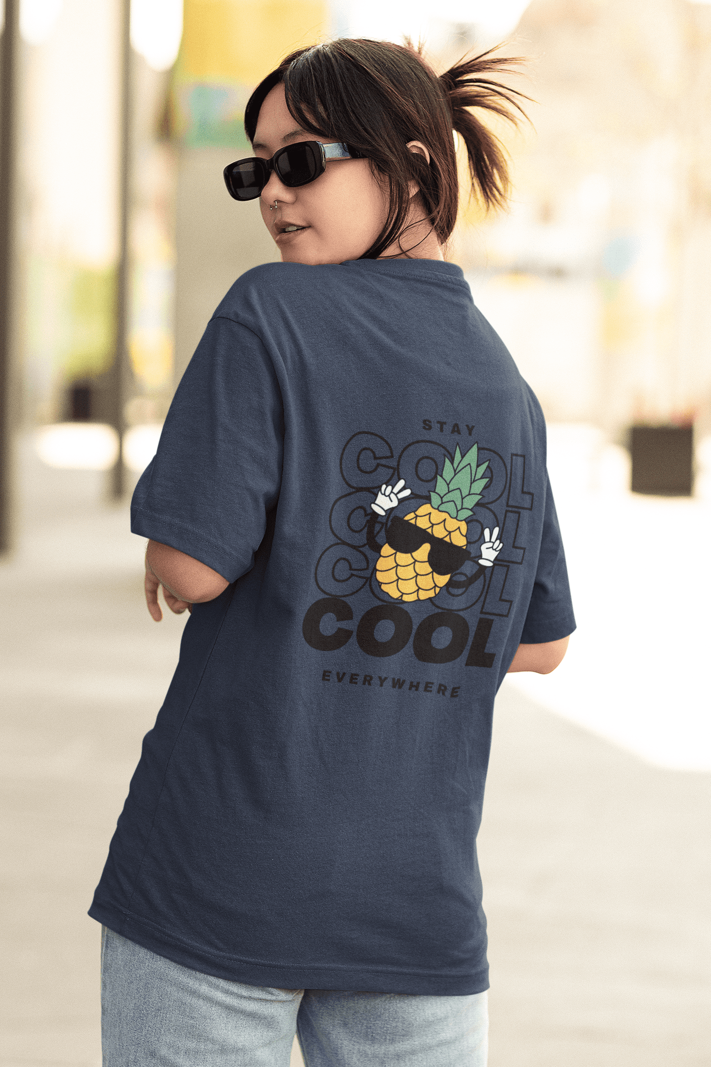 Stay Cool Unisex Oversized T-Shirt