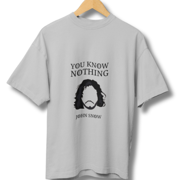 John Snow Unisex Oversized T-Shirt