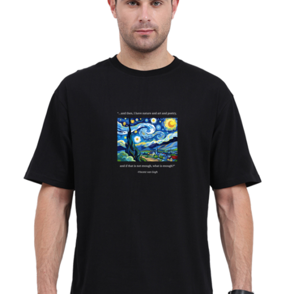 Starry night oversized t-shirt