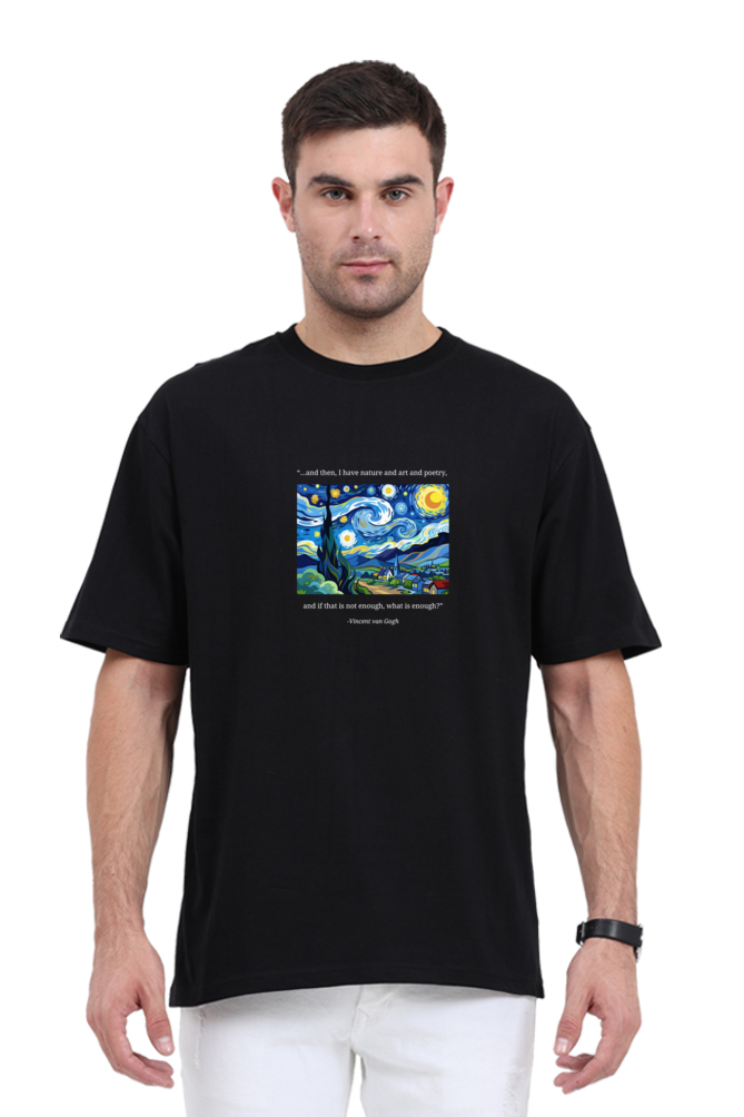 Starry night oversized t-shirt